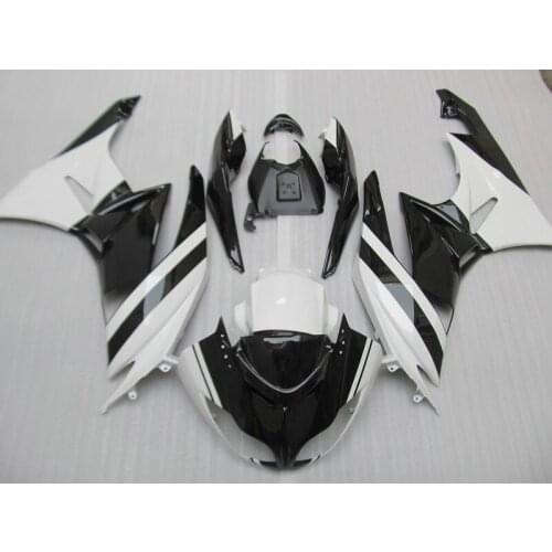ABS Fairing kits for Kawasaki ZX 6R 2009 - 2012 NINJA motorcycle parts zx6r 09 10 11 12 white black fairings set PA18