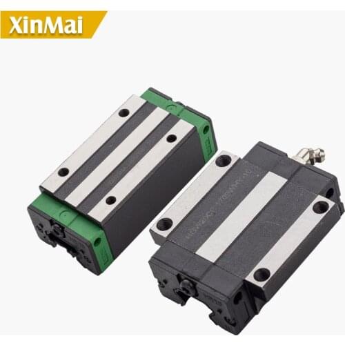 Free shipping 4PCS HGH15CA HGH20CA HGH25CA HGHslider block match use HGR15 linear guide for linear rail CNC diy parts
