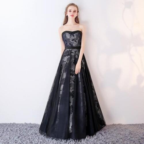 YNQNFS IED010 Elegant A-line Sweetheart Formal Lace Evening Dresses Prom Dress Party Dress Long