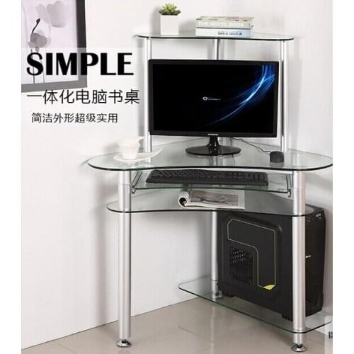 Computer desk. Desktop household. Desk.. Double-layer multifunctional