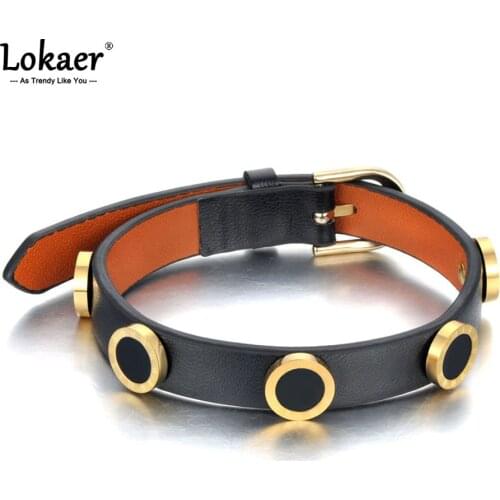 Lokaer Leather Bracelets
