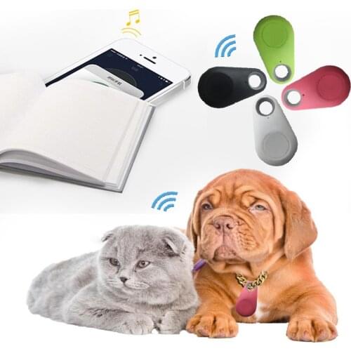 Pets Smart Mini GPS Tracker Anti Lost Waterproof Bluetooth Tracer For Pet Dog Cat Keys Wallet Bag Kids Trackers Finder Equipment