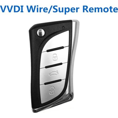 Xhorse VVDI XKLEX0EN KLEX0EN New Model Wire Remote / Super Remote Smart Key for VVDI MINI Key Tool/Mini/VVDI2/MAX