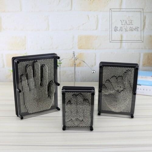 Wholesale 3D 3D Clone Metal Hand Mold Fun Needle Painting Toy Handprint Small and Large Decorative Fashion Accessories