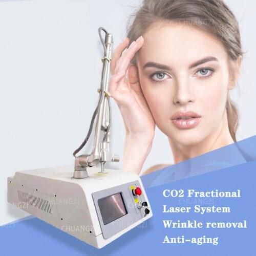 Portable CO2 Fractional Laser Stretch Marks Pigment Removal Vagina Tightening Skin Rejuvenation Skin Whitening Salon Use Machine