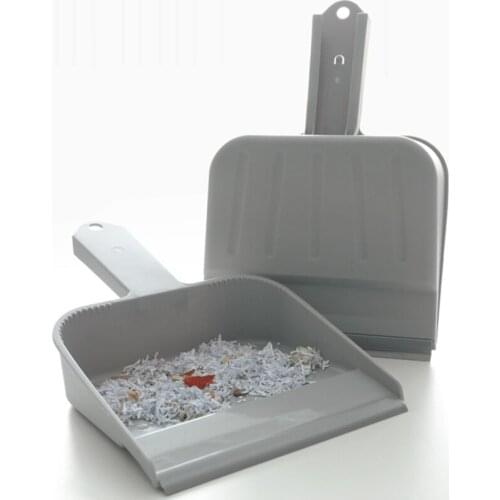 Hangable Dustpan Hand Held Plastic Garbage Shovel Desktop Easy Cleaning Tool