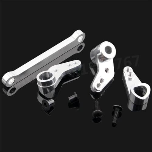 RC Upgrade Parts FS Racing 532007 Aluminum Alloy Steering Servo Saver Complete For 1/10 Scale Models RC Car Racing Truck Truggy