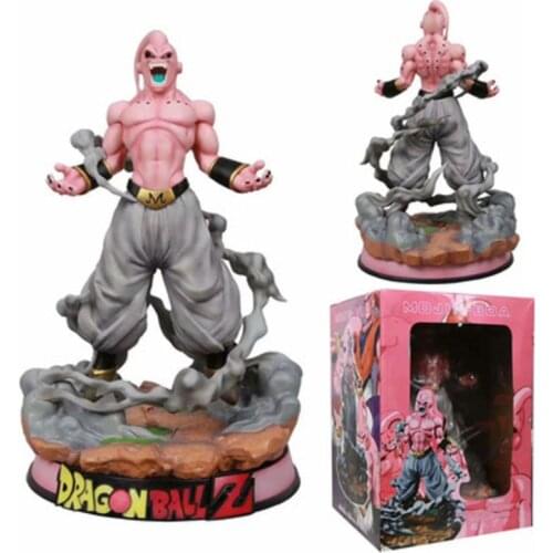 Dragon Ball DBZ GK Buu Battle Statue Action Figures Anime Model 46CM PVC Oversize DBZ Model Toy Gift Desktop Collection Figma