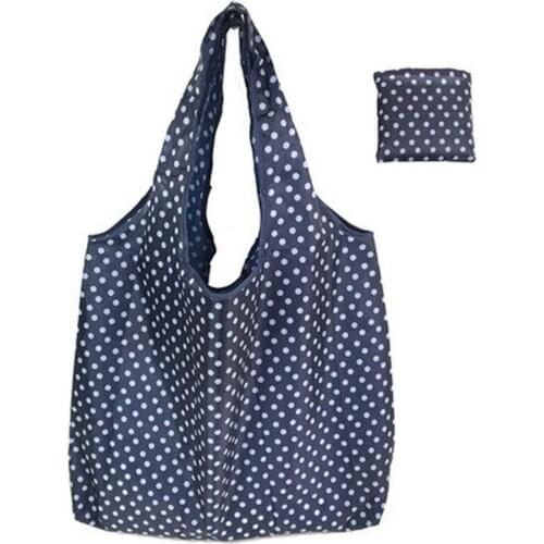 Stylish Foldable Shopping Bag Reusable Eco-friendly Waterproof Shopping Backpacks Tote Grocery Foldable Storage Bag Shopper Bag