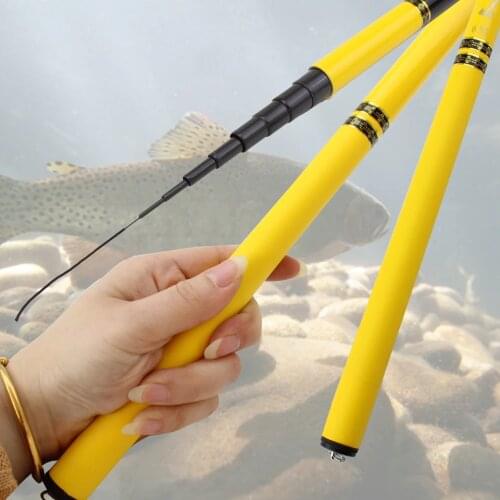 Lowest profit 3.6m 4.5m 5.4m 6.3m 7.2m telescopic fishing rod High Carbon carp pole Travel Ultra light Carp Fishing Rod Feeder