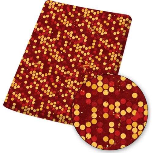 Polyester Cotton Fabric Lattice Dot Stripe Owl Printed Cloth Sheets DIY Crafts Supplies Handmade Masks Dress Making 45*145cm 1pc