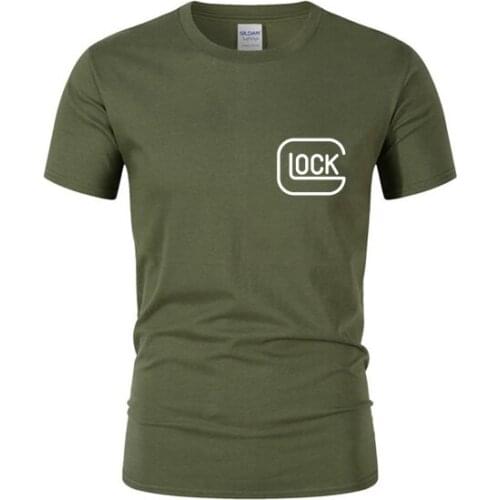 2020 Enthusiast Glock T Shirt Unique T-Shirt 100% Cotton Graphic Tee Short Sleeve Mens TShirt Unisex Women Men Tshirts 33HHK