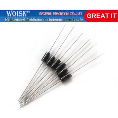 50pcs/lot SF28 Super Fast Rectifier Diode 2A 600V DO-15 In Stock