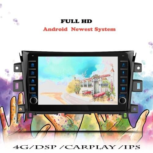 Android 10 Multimedia Player For Nissan Navara NP300 2011 2012 2013 2014 2015 2016 Video Car Radio Navigation GPS DVD Cassette