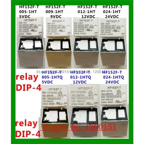 HF152F HF152F-T 005-1HT 009-1HT 012-1HT 024-1HT 005-1HTQ 012-1HTQ 024-1HTQ 009-1HPTQ 012-1HPTQ DIP-5