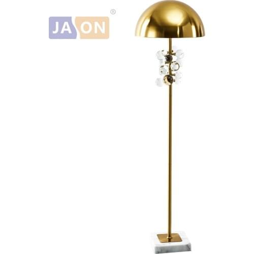 Led e27 Nordic Iron Crystal Marble Designer LED Lamp LED Light LED Floor Lamp Floor Light For Foyer Dinning Room Bedroom