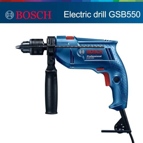 Bosch multifunction impact drill dual-use electric drill home speed positive and negative electric screwdriver tool bosch GSB550