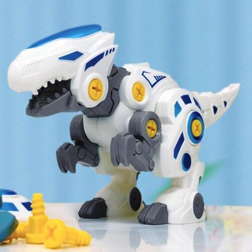 Model Toy Dinosaur Design Educational Plastic Detachable Assemblable Toy Kids Educational Toys for Children Gifts