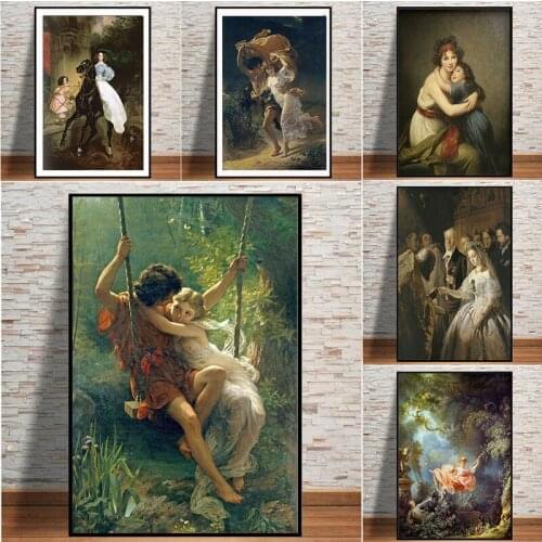 Fashion World Famous Canvas Painting Abstract Character Posters and Prints Wall Art Pictures for Living Room Home Cuadros Decor