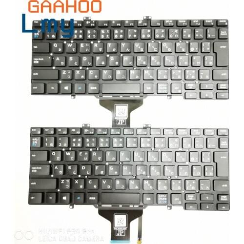 Brand New Original JA JP Keyboard FOR DELL LATITUDE 3400 5400 5401 7400 laptop W/O Trackpoint Black