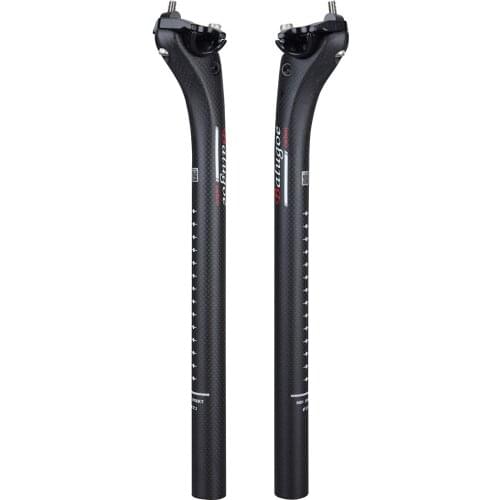 2022 New High Strength Carbon Fiber Seatpost After Seat Road Bicycle Seatpost Seat Tube Rod Cycling Bike 25.4/27.2/30.8/31.6mm