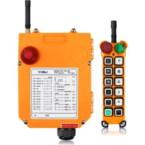 Single/Dual speed F24-12S F24-12D driving crane industrial wireless remote control industrial 12 channels 12V 24V 220V 380V 1F1S