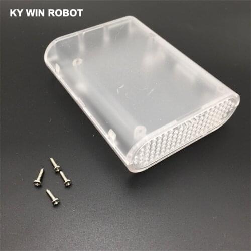 1pcs Transparent Case Cover Shell Enclosure Box ABS box For Raspberry Pi 3 Model B Plus & Raspberry Pi 3 2