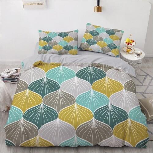 3D Luxury Quilt Duvet Cover Set Comforter Bedding Set King King Queen Double Single Size Black Bohemain Design Home Texitle