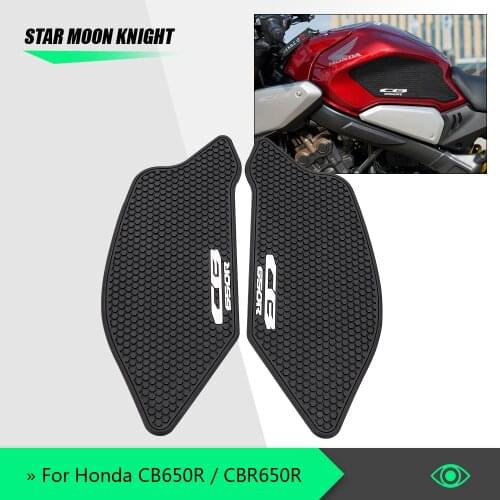 Tank Grip Pads For HONDA CBR650R CB650R 2019-2021 motorcycle Protector Sticker Tank Traction Pad Side 3M CB 650 R CBR 650 R