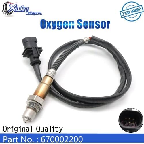 Xuan 670002200 LSU ADV Wideband Front Air Fuel Ratio Lambda O2 Oxygen Sensor For Maserati Ghibli Quattroporte 3.0L V6 2014-2017