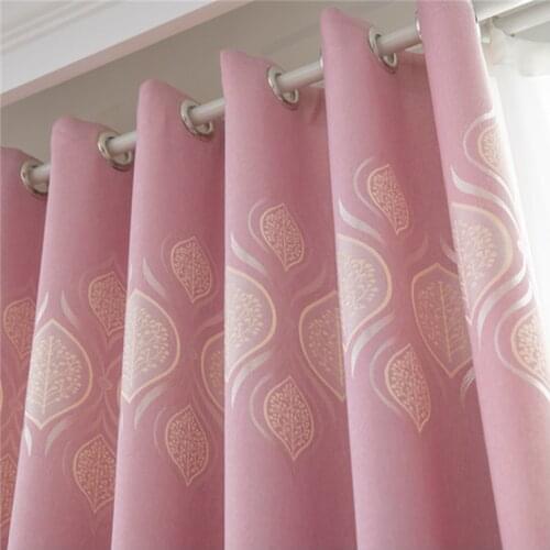 Nordic Modern Fashion Simple Curtain High-end Printed Jacquard Finished Curtains for Living Room Bedroom Window Custom Curtains