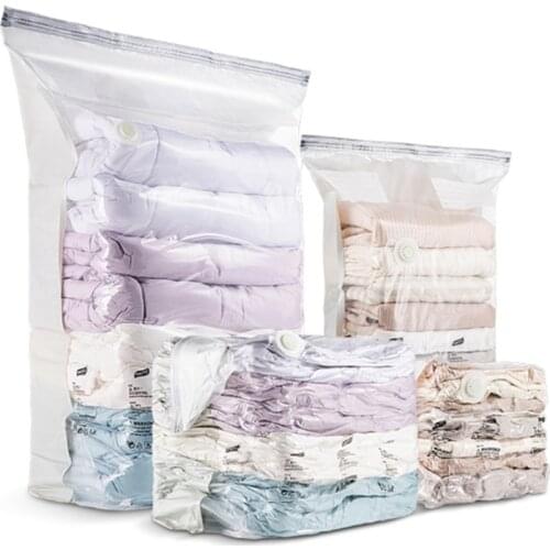 Home Vacuum Bag Compression Quilt Storage Bag Vacuum-free Vacuum Bag Clothing Storage Travel Storage Quilt Wardrobe Storage