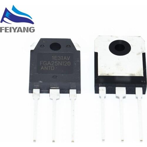 1PCS FGA25N120ANTD FGA25N120 IGBT 1200V 50A TO3P