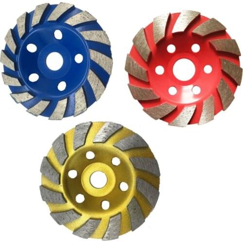 125mm Diamond Grind Cup Segment Grinding Wheel Disc for Angle Grinder Accessory