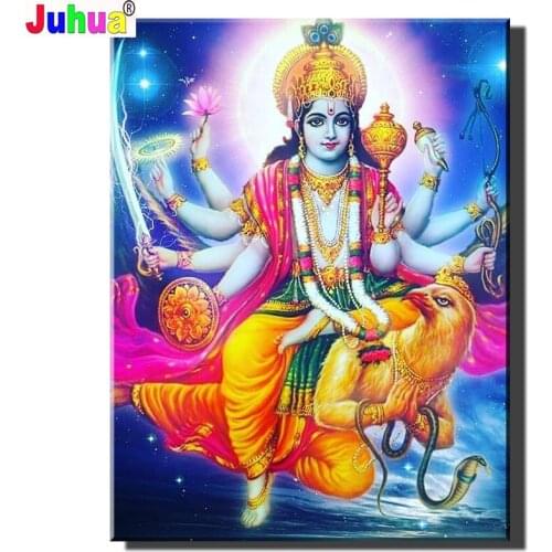 Diamond Painting Shakti Goddess DIY Diamond Mosaic Full Square Diamond Embroidery Rhinestones Art Cross Stitch Kits Hobby Gift