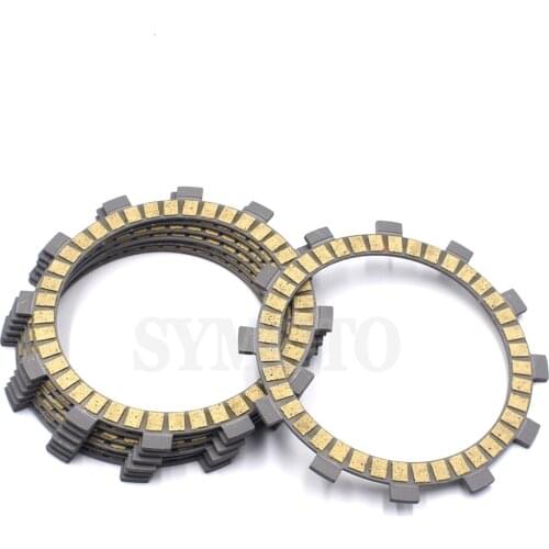 7 PCS Motorcycle Friction Clutch plates disc For SUZUKI LX250L K2,K3,K4,K5 250SB 2002-2005 LX 250L Motorbike Part