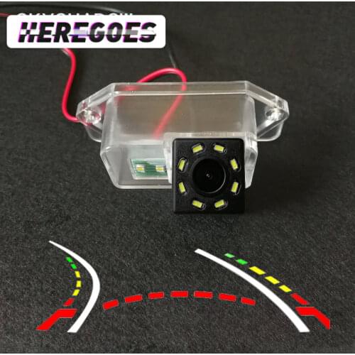 For for Mitsubishi Lancer 2002 2003 2004 2005 - 2012 Wireless Car CCD Rear Camera Fisheye 4 8 12 led dynamic Night Vision