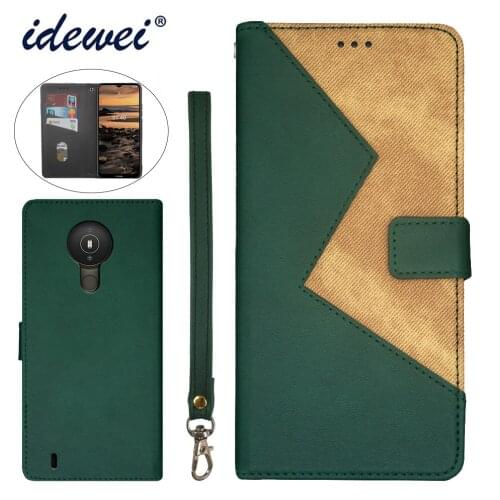 Applicable to Nokia 1.4 mobile phone case fold bracket function protection leather case phone case funda capa co