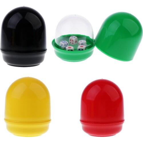 KTV Bar Casino Game Dice Cup with 5PCS Dices for