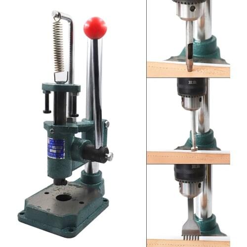 DIY Leather Cutting Machine Mute Manual Punching Assistive Tools Leather Puncher DIY Leather Craftwork Supplies