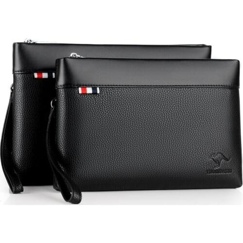 New Design Mens Day Clutch Business Handbag Male Envelop Messenger Bag Casual Travel Bag Multi Functional Mans Bag