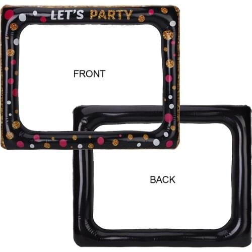 Inflatable Selfie Frame Party Picture Frame Funny Party Decoration Photo Booth Props For Carnival Wedding Christmas