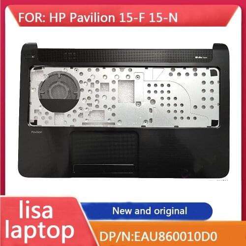 Suitable FOR HP Pavilion 15-F 15-N Palm Pad Keyboard Shell With Touch Panel C Shell Black Shell EAU860010D0 Brand New