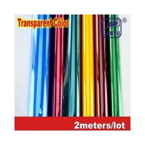 5Meters High Quality Transparent Color Hot Shrink Covering Film For RC Airplane Model DIY Free Shipping