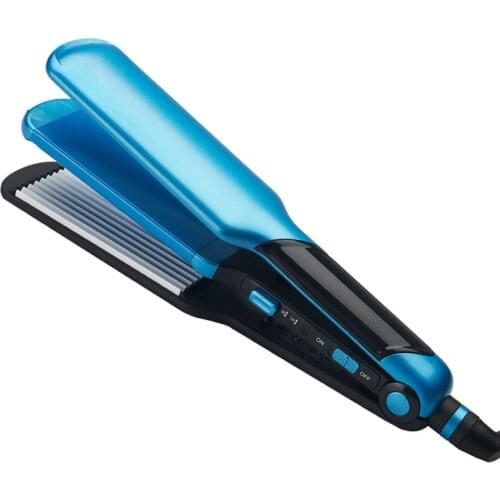 Hair straightener beauty power splint tourmaline ceramic corn hair iron for wet and dry