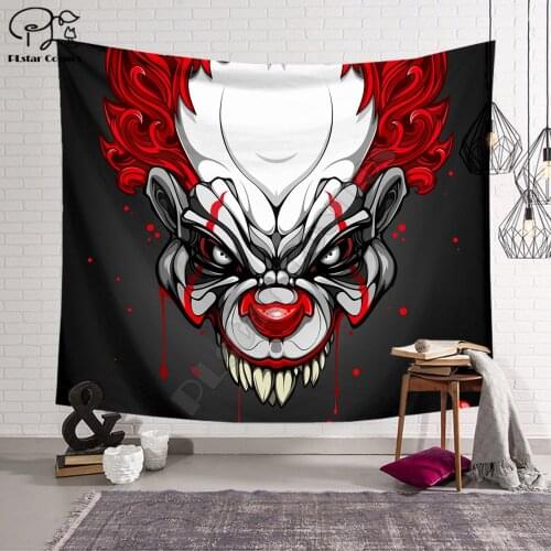 Halloween skull Funny Blanket Tapestry 3D Printed Tapestrying Rectangular Home Decor Wall Hanging