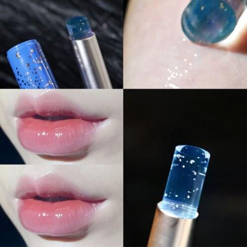 1pcs Lip Balm Lip Plumper Moisturizing Gold Foil Lip Gloss Natural Lasting Lip Stick Smooth Lip Glaze Lip Makeup Lip Care TSLM1