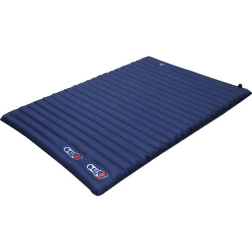 200*135*10CM Outdoor Camping Picnic Built-in Air Pump Moisture-proof Inflatable Cushion Air Sleeping Pad