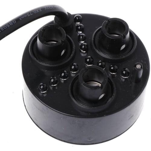 3 Head Mist Maker Atomizer Ultrasonic Air Humidifier Fogger Nebulizer US Plug A6HB
