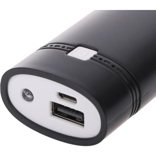 39XD DIY 2x18650 Battery Portable 5600mAh Power Bank Box Shell with USB for iphone for samsung and other smart phones without 5V